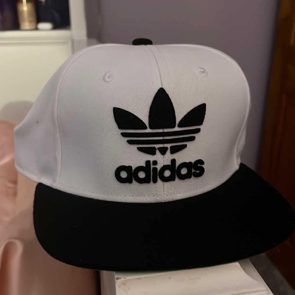 Adidas White Snapback